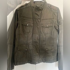 Sonoma Olive green utility jacket